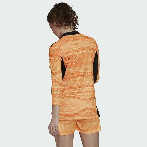 adidas GJ7695 Women's Sz M Condivo 21 Acid Orange Long Sleeve Goalkeeper Jersey - Picture 2 of 3
